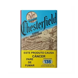 Cigarro Chesterfield Terras Brasileiras Azul