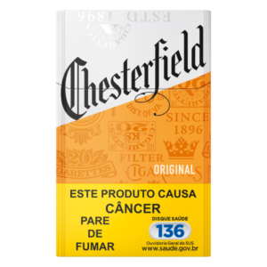 Cigarro Chesterfield Original Label Laranja Box