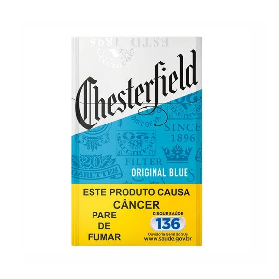 Cigarro Chesterfield Azul Box