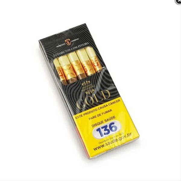 Alonso Menendez Gold - Cigarrilha com Piteira 5 Un