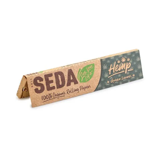 Seda Hemp Green Leaves King Size
