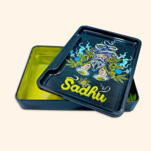Bandeja com Tampa Box Sadhu Metal