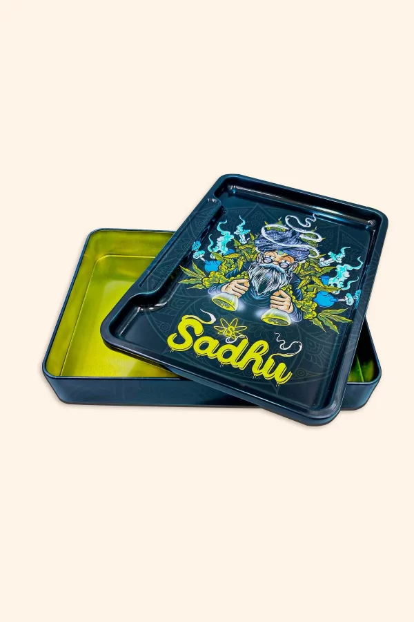 Bandeja com Tampa Box Sadhu Metal