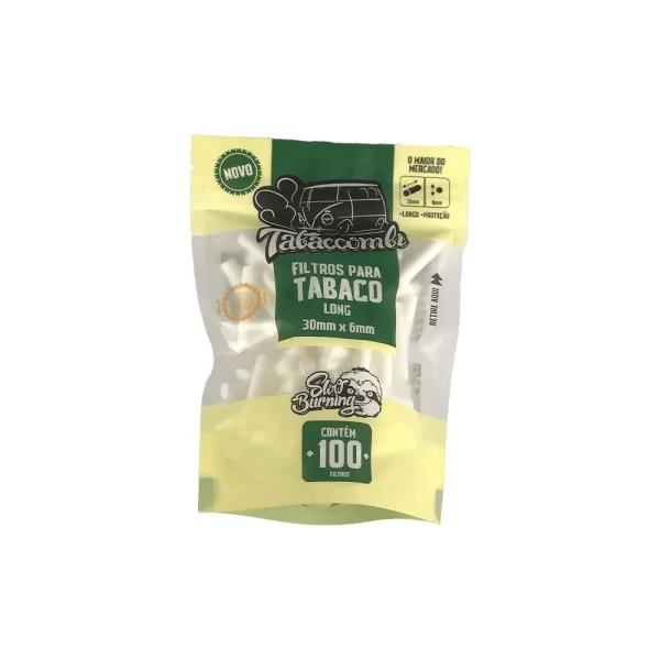 Filtro Tabaccombi Extra Longo Bag com 100 Filtros