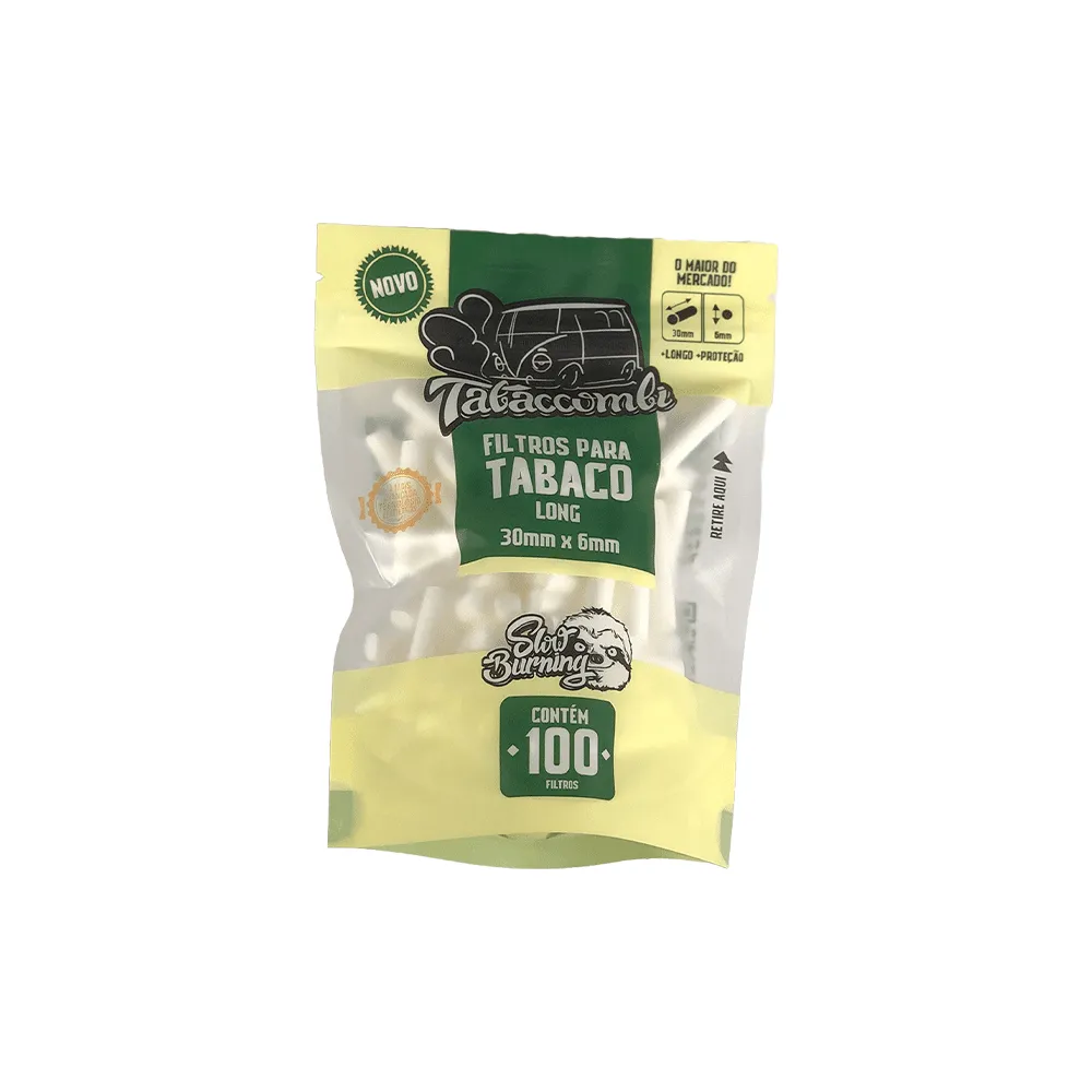 Filtro Tabaccombi Extra Longo Bag com 100 Filtros