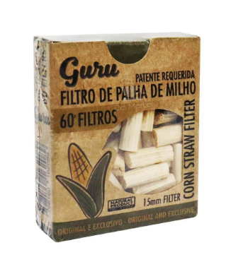 Filtro Guru de Palha de Milho Slim
