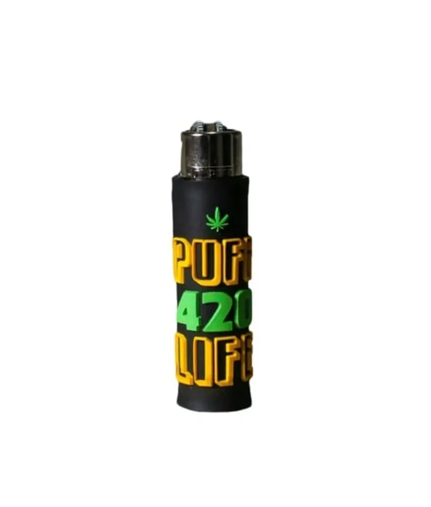 Isqueiro New Puff Emborrachado - Puff Leaf
