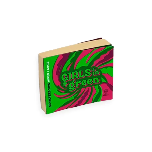 Piteira de Papel Bem Bolado Super Large Girls In Green