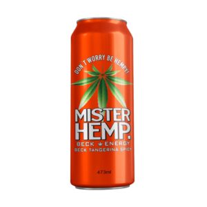 Energetico Mister Hemp Tangerina Loka Spicy Lata 473ml