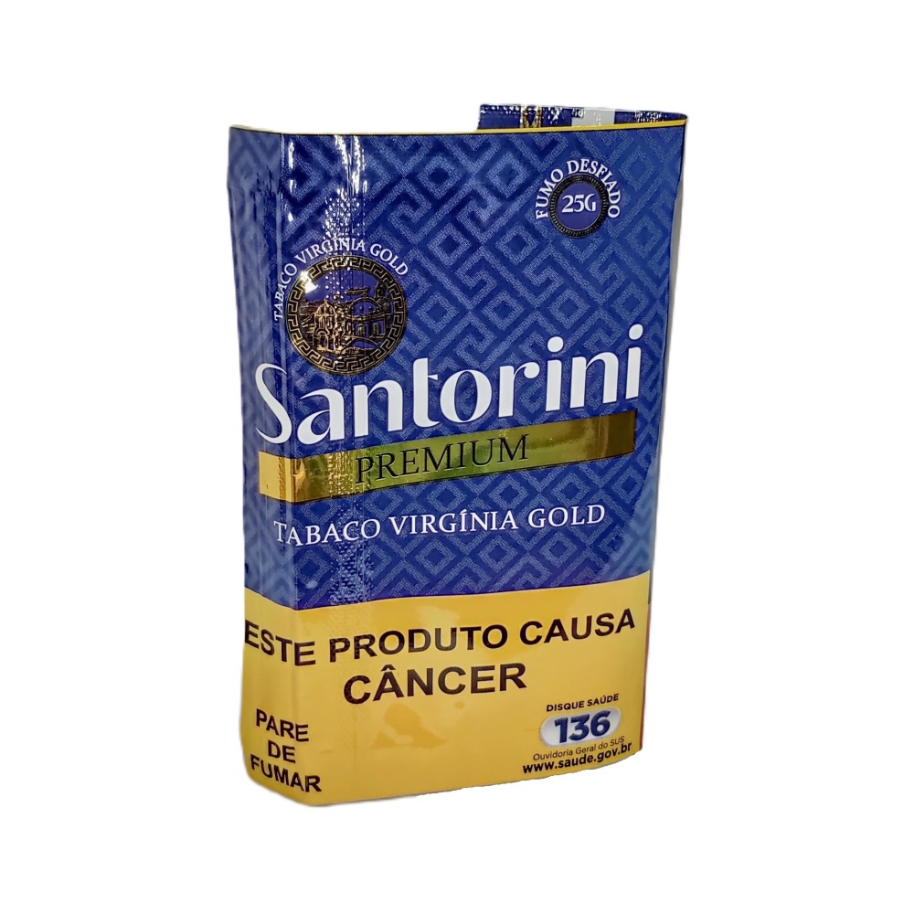 Tabaco Santorini Premium Virginia Gold 25g